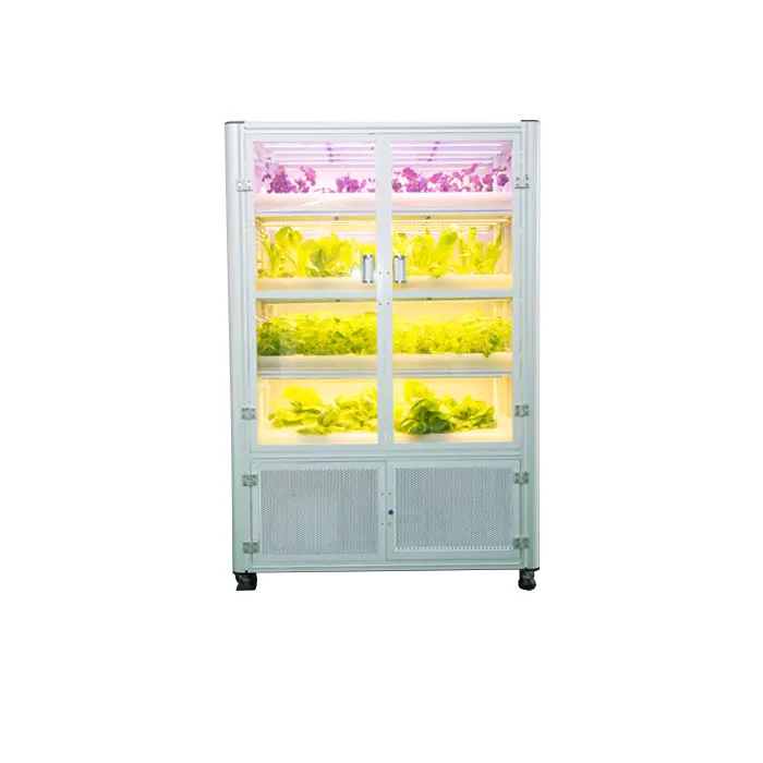 
NEW LISTING Hydroponics Grow Indoor System Kit Box 4 Plant LED Grow Secret Garden 