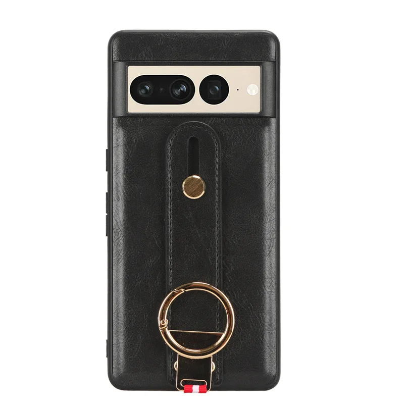 Crazy Horse Texture Shockproof TPU + PU Leather Case For Google Pixel 7