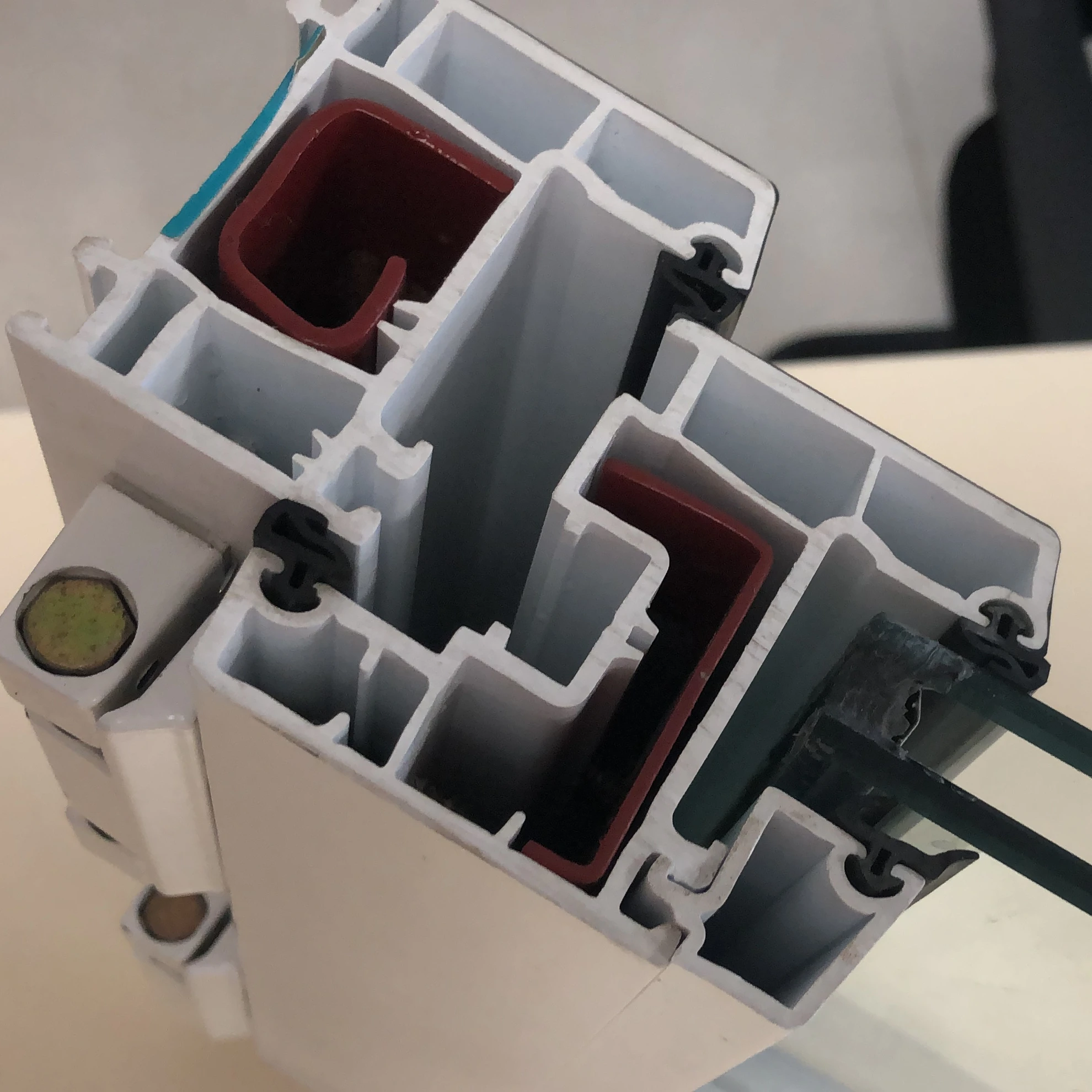 
Conch plastic pvc profile mute window system with cheap price 
