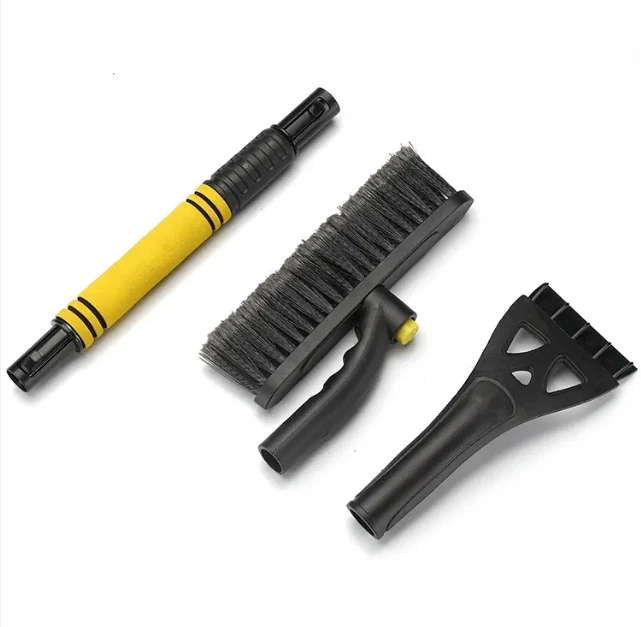 Multi-functional Auto Snow Scraper for Vehicles - 2-in-1 Snow Shovel and Ice Scraper