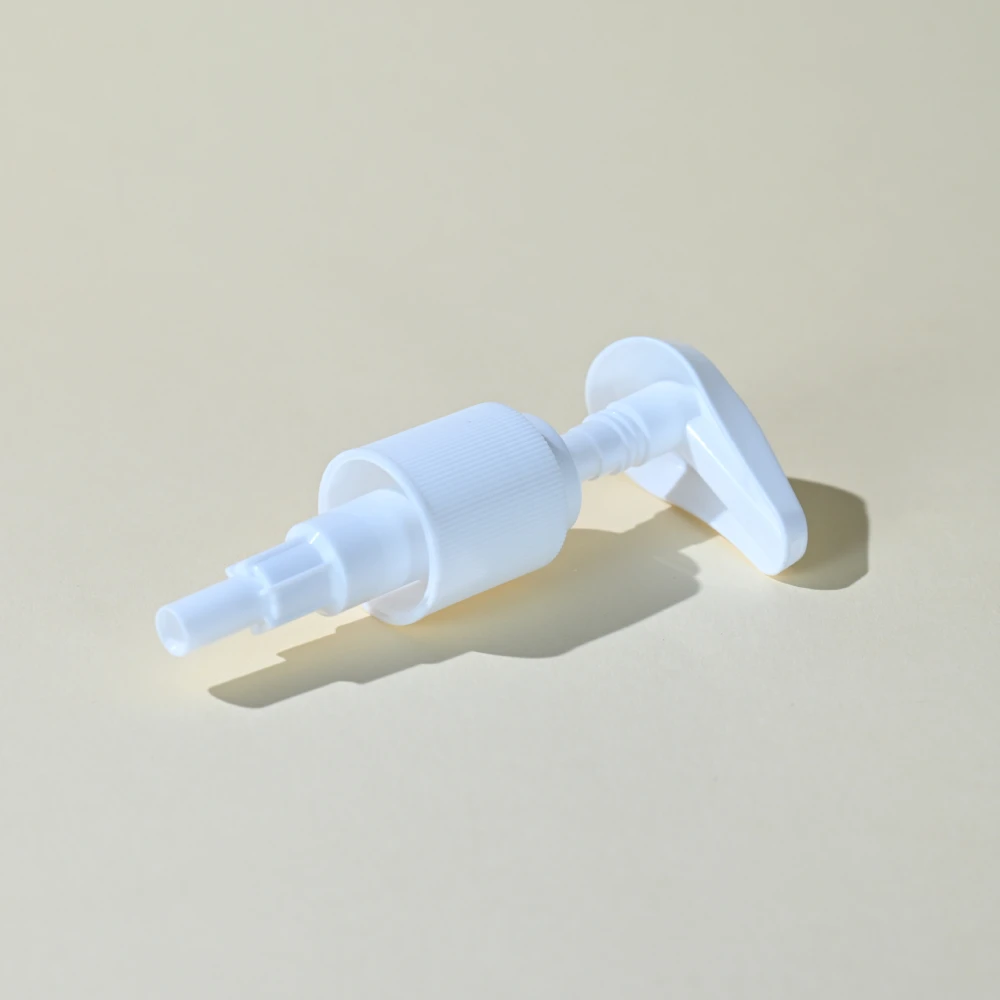 Metal 18/410 & 24/410 Plastic Lotion Pump with Ribbed Closure PETs Type Bottle Stopper for Cosmetics Hand Wash Packaging