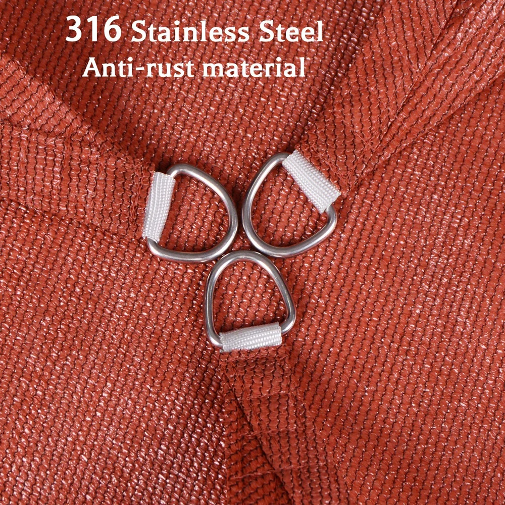 OEM Factory Custom Sun Shade Sails for Outdoor Shelter High Quality Triangle Garden Awnings