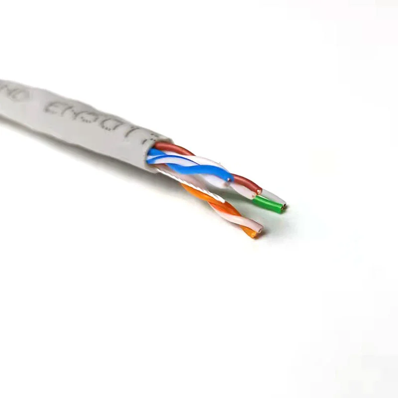 Фабрика OEM сетевое Cat5e UTP 4pr сетевой кабель 4p 24AWG 0 5 мм CCA Cat 5e Ethernet на возраст 2 4 8 пар 1000ft 305 м