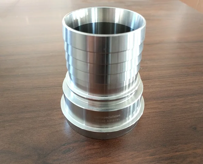 Sanitary tri clamp hose connector Stainless Steel Hydraulic Crimping Hose coupling Fitting