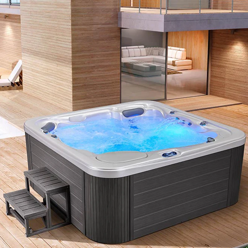 Deluxe home garden use 4 person spas balboa outdoor sexy massage large spa hot tub outdoor