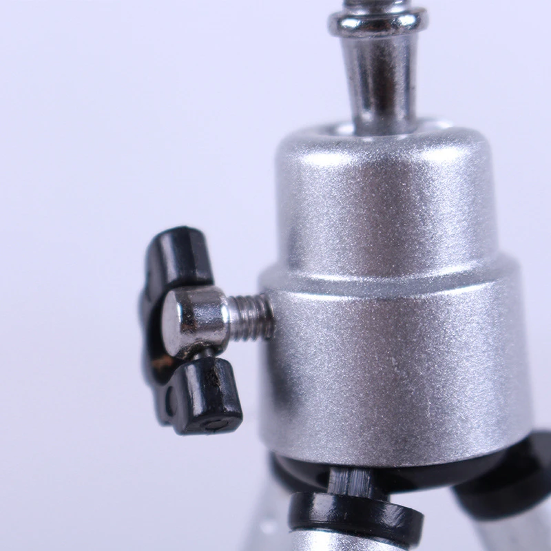 1/4 Lightweight Portable Metal Tabletop Phone Tripod Aluminum Mini Camera Handheld Tripod for Webcam
