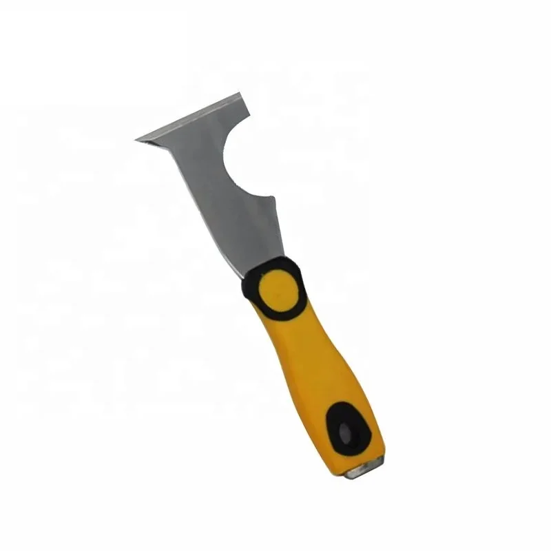 High quality plastering scrapper tools set plastic putty knife rouned end mud scraper