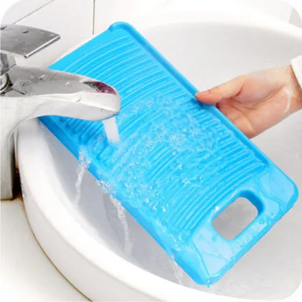 Plastic Thicken Antislip Washboard Washing Board Kids Shirts Clean