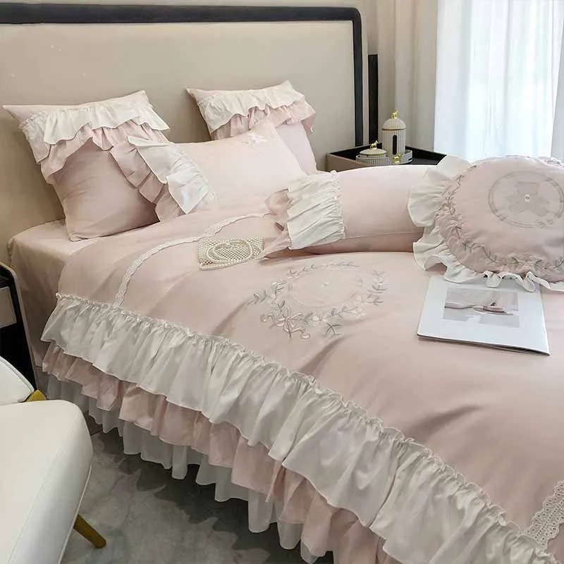 Комплект постельного белья из хлопка, пододеяльник