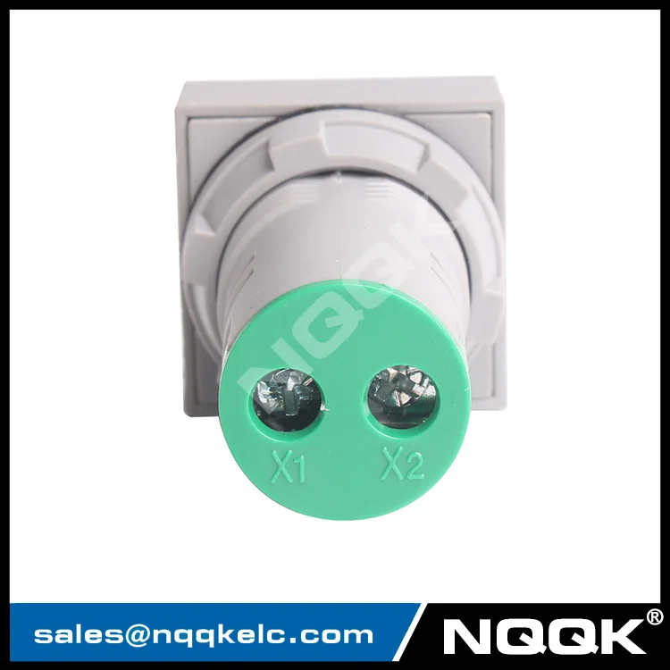 AD16 22 мм квадратный зеленый мини-индикатор лампа Цифровой вольтметр Вольтметр AC 0-500 В