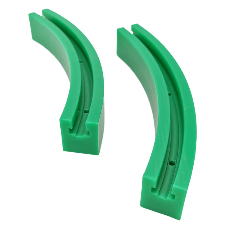  Factory Direct Nylon Magnetic Bending Rail Plastic Chain Slide