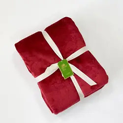 Полиэстер 120x150 трикотажное синее флисовое плотное одеяло для зимы 2 слоя