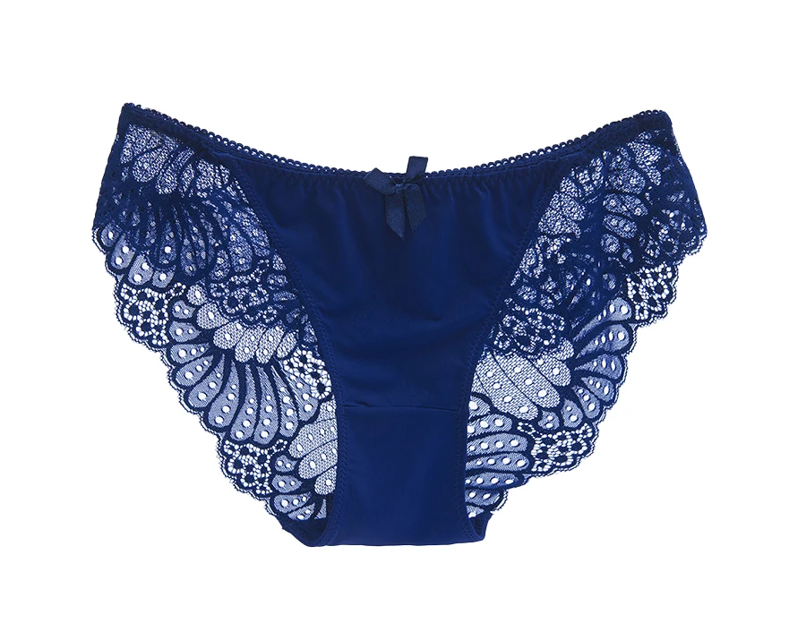 Low Waist Striped Tangas No Show Bikini Custom Thongs Women Underwear Panties Cotton Underwear For Leggings