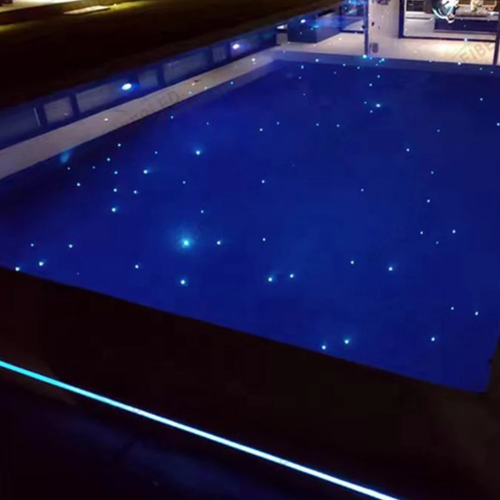 13mm Plastic U Channel Track for Fiber Optic Pool Perimeter Light Using Side Glow Optical Fiber MSOF-3-14*1.0/SK PSOF-10