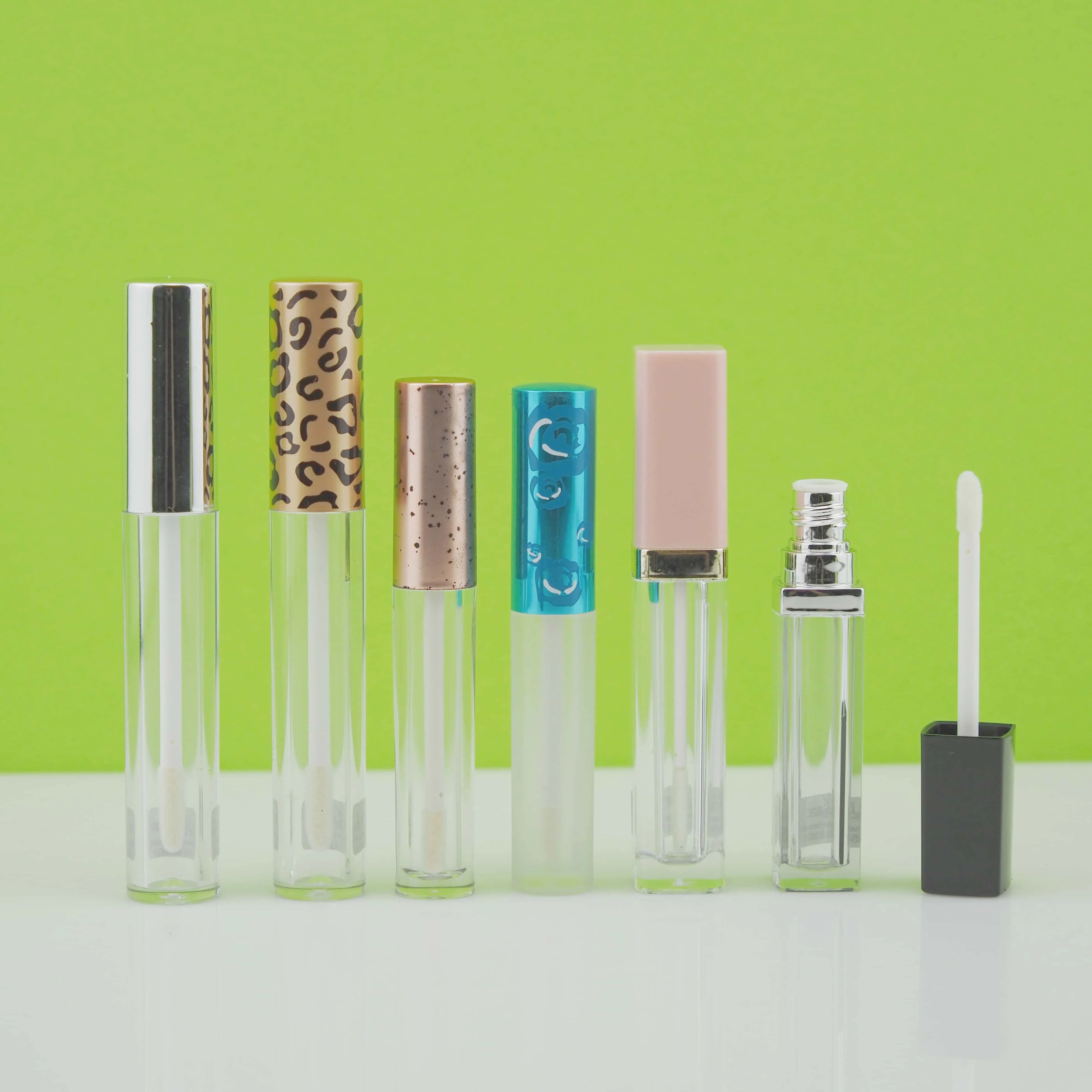 Lipgloss  Lipstick 2ml 3ml 4ml 5ml 6ml 7ml cosmetic  tube  lip gloss oil  makeup lip gloss plastic lip gloss tube