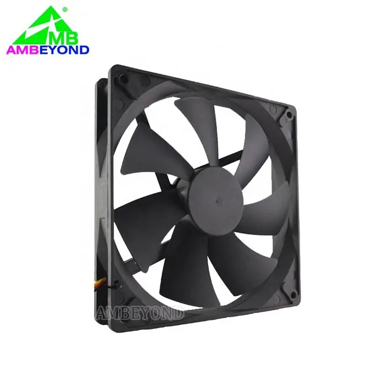 Small Slient 14025 5v 12v Pwm And Tach 140 X 140mm 5000rpm Radial Cooling Fan For New Energy Vehicle Battery Pack