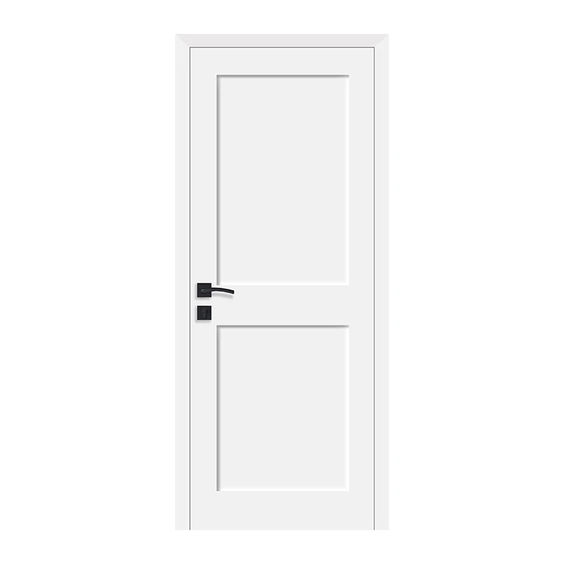 
Chinese Top Brand Customized Size White Primer Shaker Door Slab Interior Swing Graphic Design MDF door 