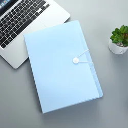 Low MOQ in stock, A4 PP clip document folder, wholesale expanding file, multi-layer storage bag