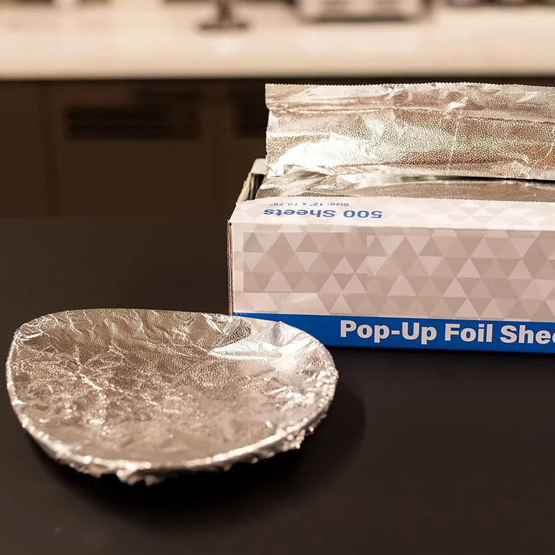 Aluminum Pop-up Foil Sheets For Food Package Aluminum Sheets For Sale