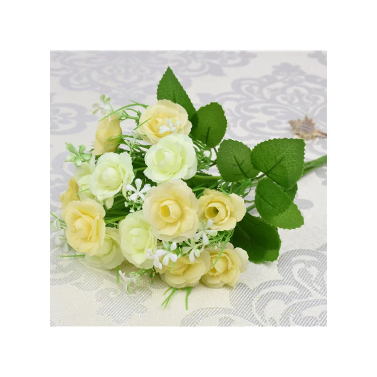 
Weed Rosebud Faux Plants Artificial Plant Garden Decoration 