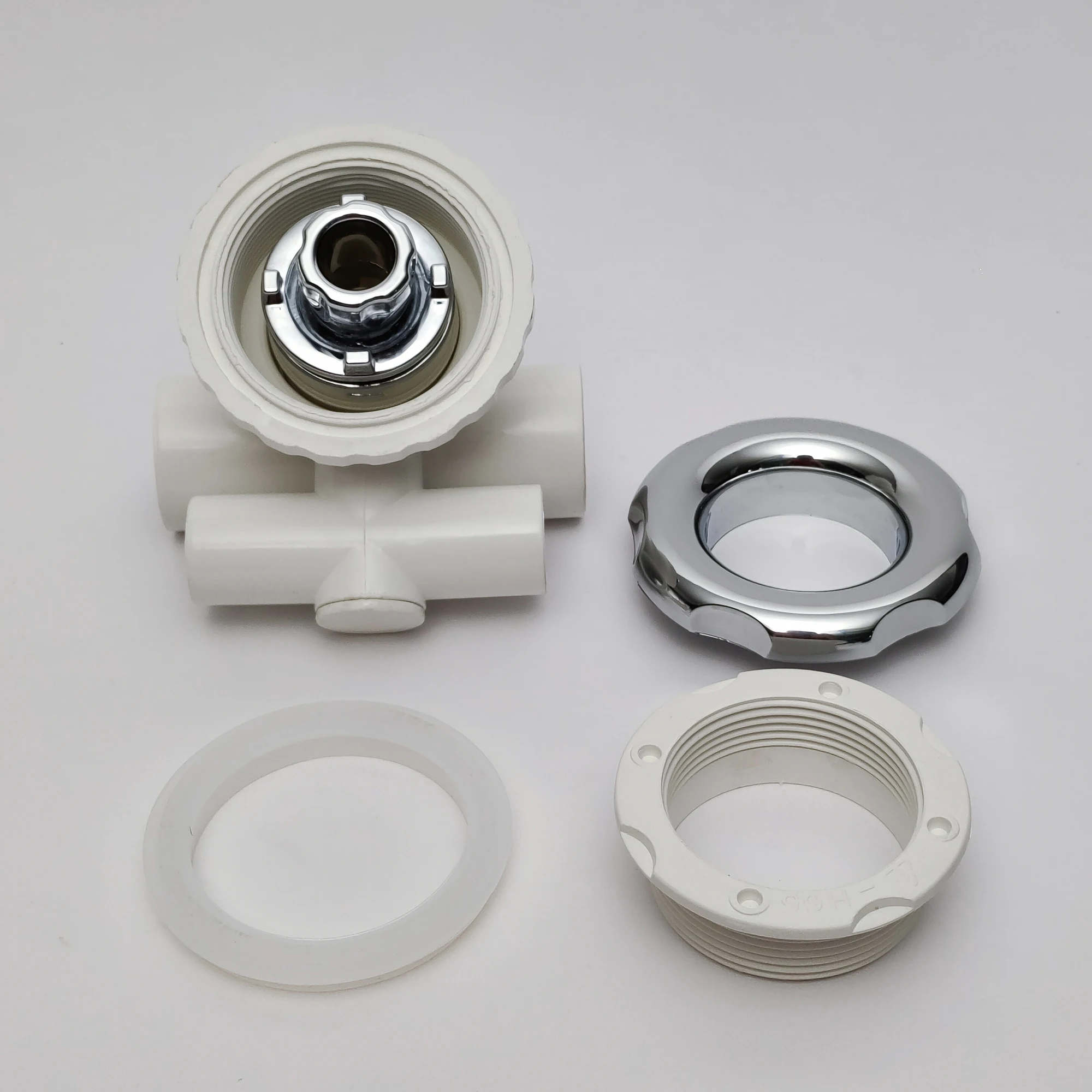 Portable Indoor Bathroom Hydro Massage Jet Kit Plastic Nozzle Bathtub Spa Pool Jet Nozzle