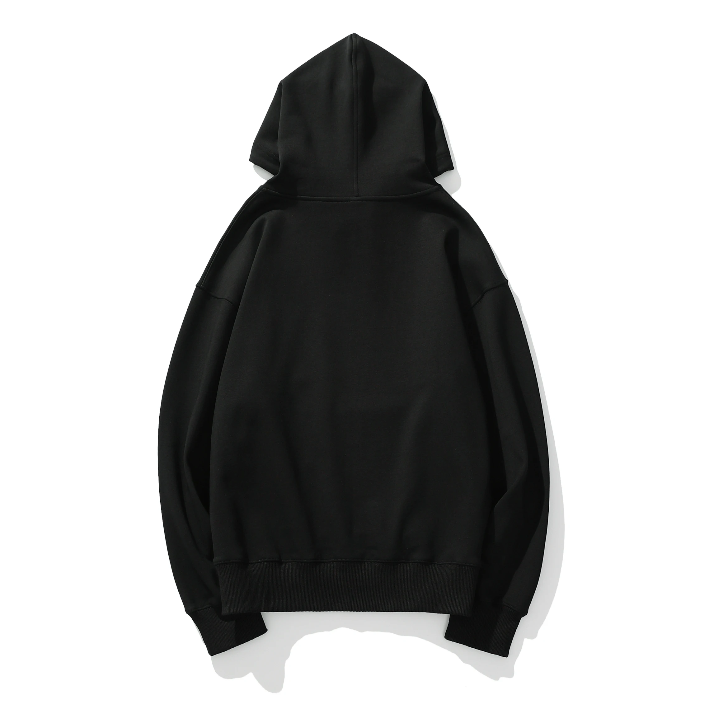 2022 Wholesale custom letter printing french terry fabric 450gsm hoodies with string cotton heavyweight oversized hoodie men