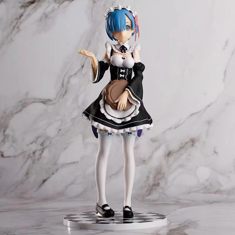 2022 best selling 20cm Anime plastic pvc Rem cartoon character action hot toys figure with great price