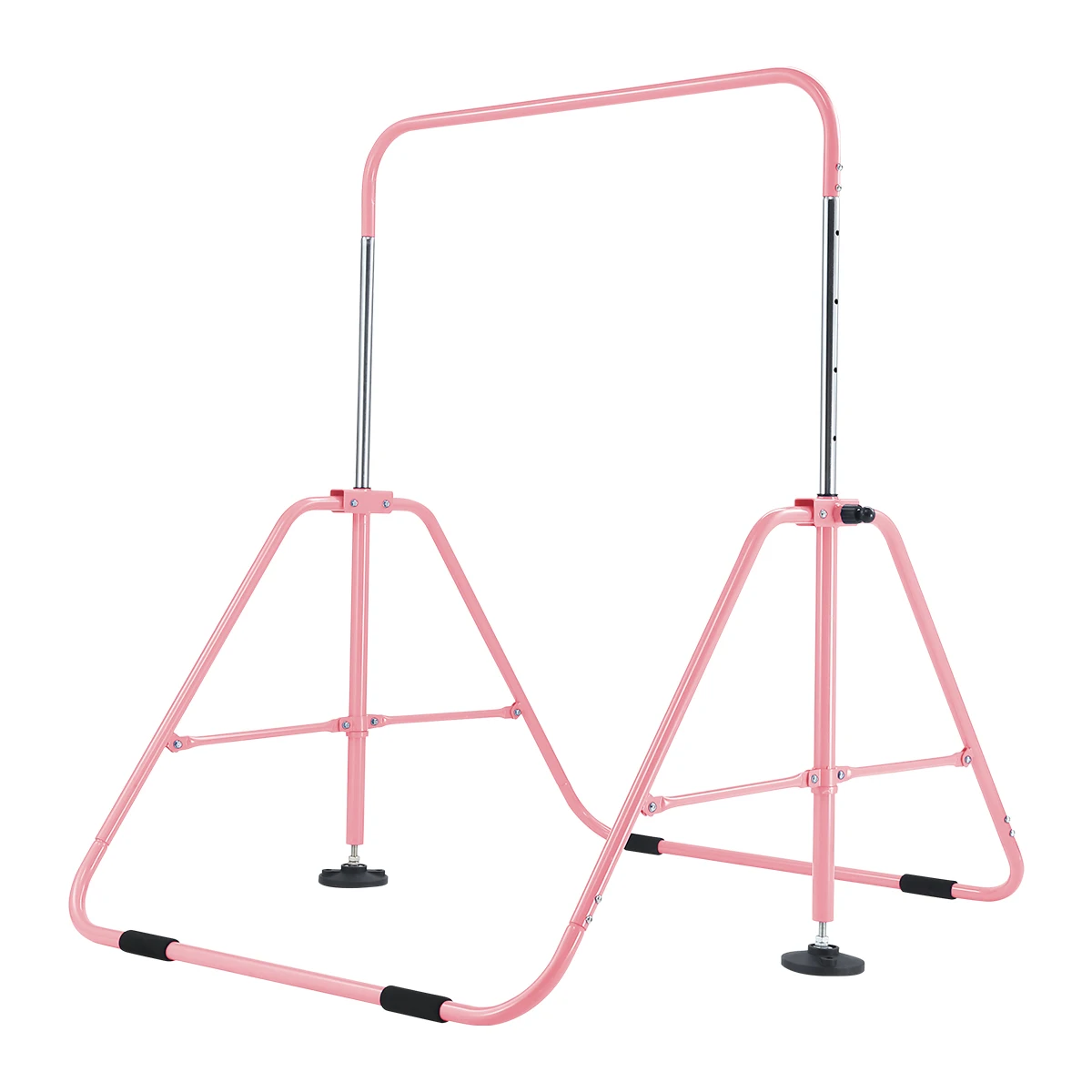 Kids Gymnastics Bar Training Equipment Home Folding Junior Kip Bar for 3-7 Years