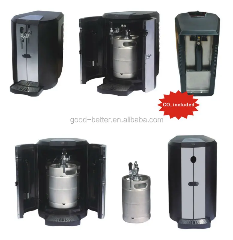 GB1010710 Hot selling countertop draft beer cooler for 10L beer keg