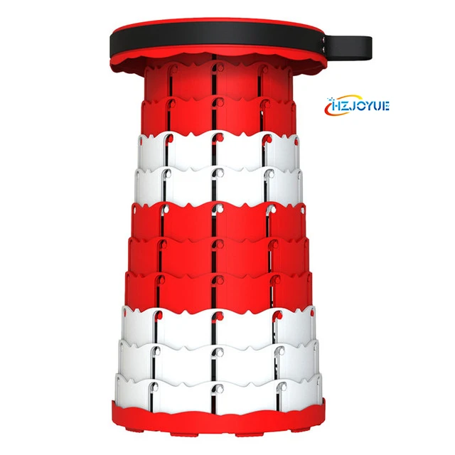 
Wide Application Innovative Foldable Design Collapsible Retractable Portable Lightweight Folding Stool 