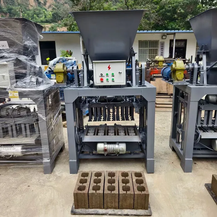 Semi-Automatic Cement Brick Making Machine brick manufacturing machine hot sale