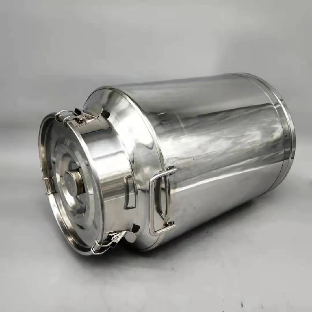 Sealed  increase  304Stainless steel edible oil drums for family