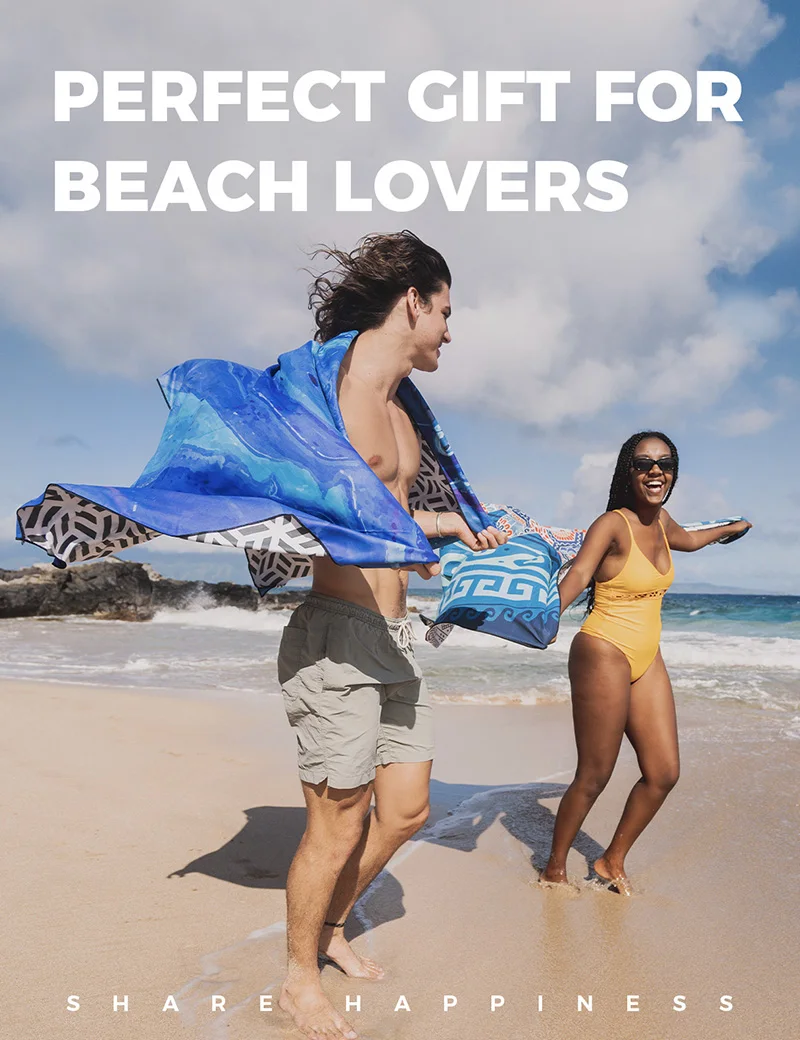 Sand Free Beach Blanket Custom Print Beach Towel