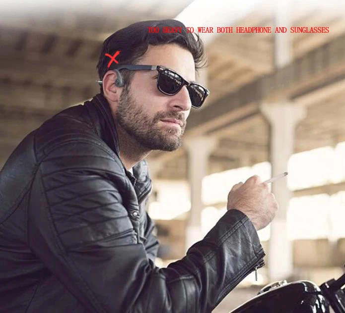 2022 Original Factory Free Customize LOGO BT5.0 Wireless Smart Bone Conduction Audio Sunglasses With Speaker