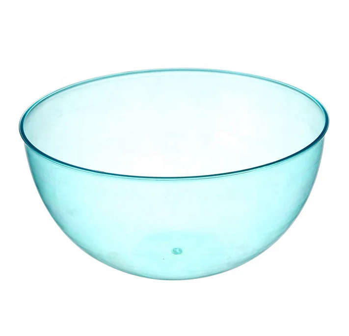 
plastic salad bowl set dinnerware salad mixing fruit bowl for party 