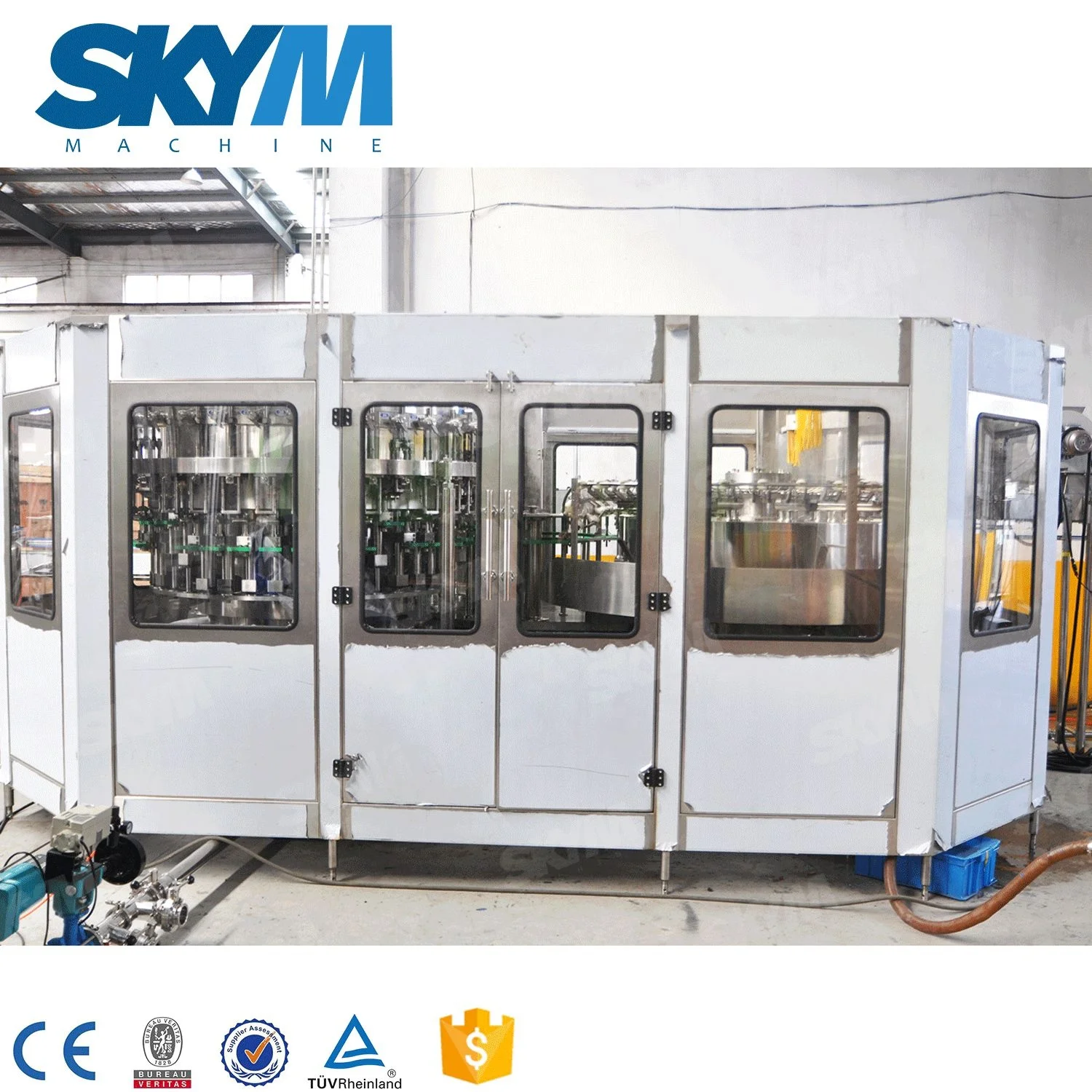 Машина для розлива стеклянных бутылок алкоголя, водки, виски, игристого вина, производственная линия для розлива в бутылки