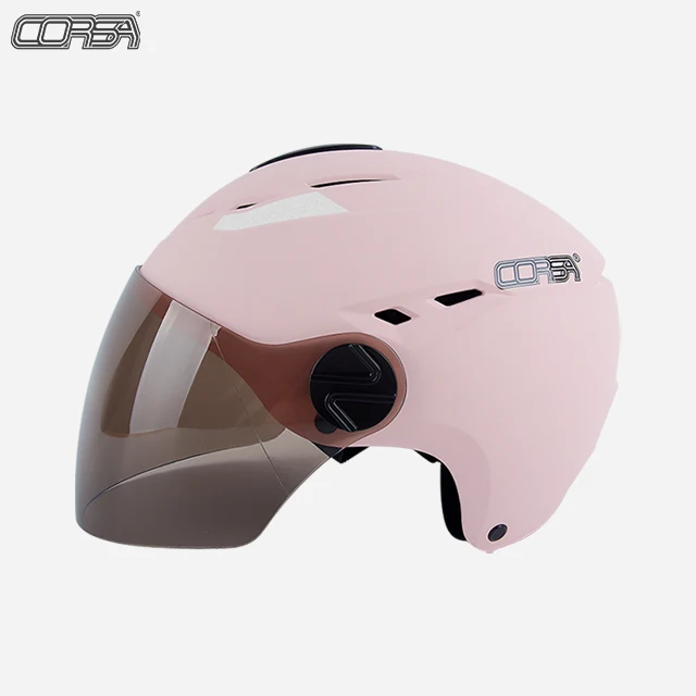 Шлем велосипедный с козырьком