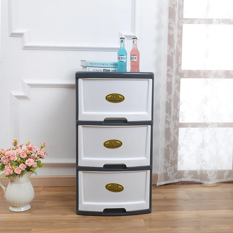 Plastic drawer storage PP Kitchen cabinets