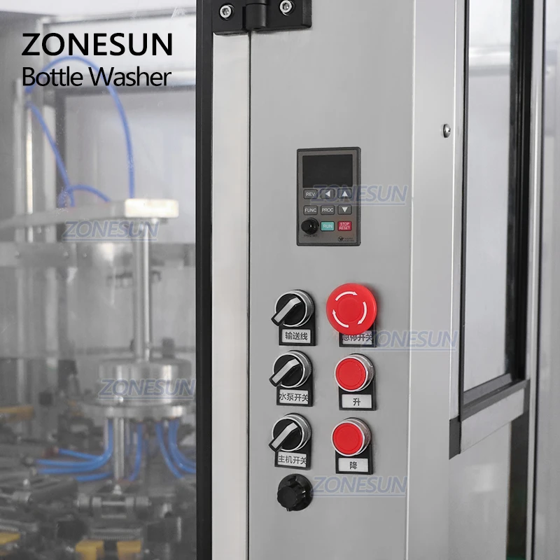  ZONESUN ZS-WB12 молока поворотный вина пластиковый малый полуавтоматическая пэт рециркулирует стеклянная бутылка стиральная машина для