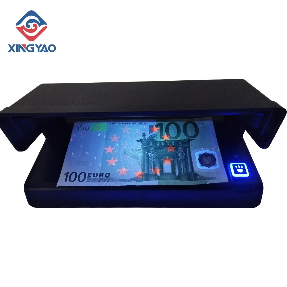 High quality 365 nm wavelength  LED UV light  Money Detector  XD-V11 Banknotes detecting Machine with UV light