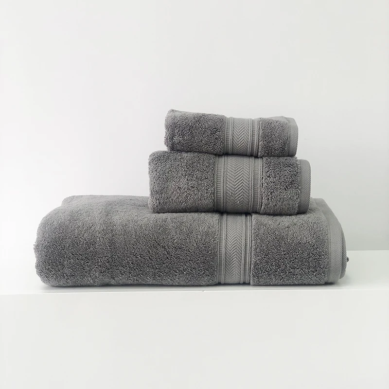 Wholesale bath towels 100% cotton luxury hotel supply