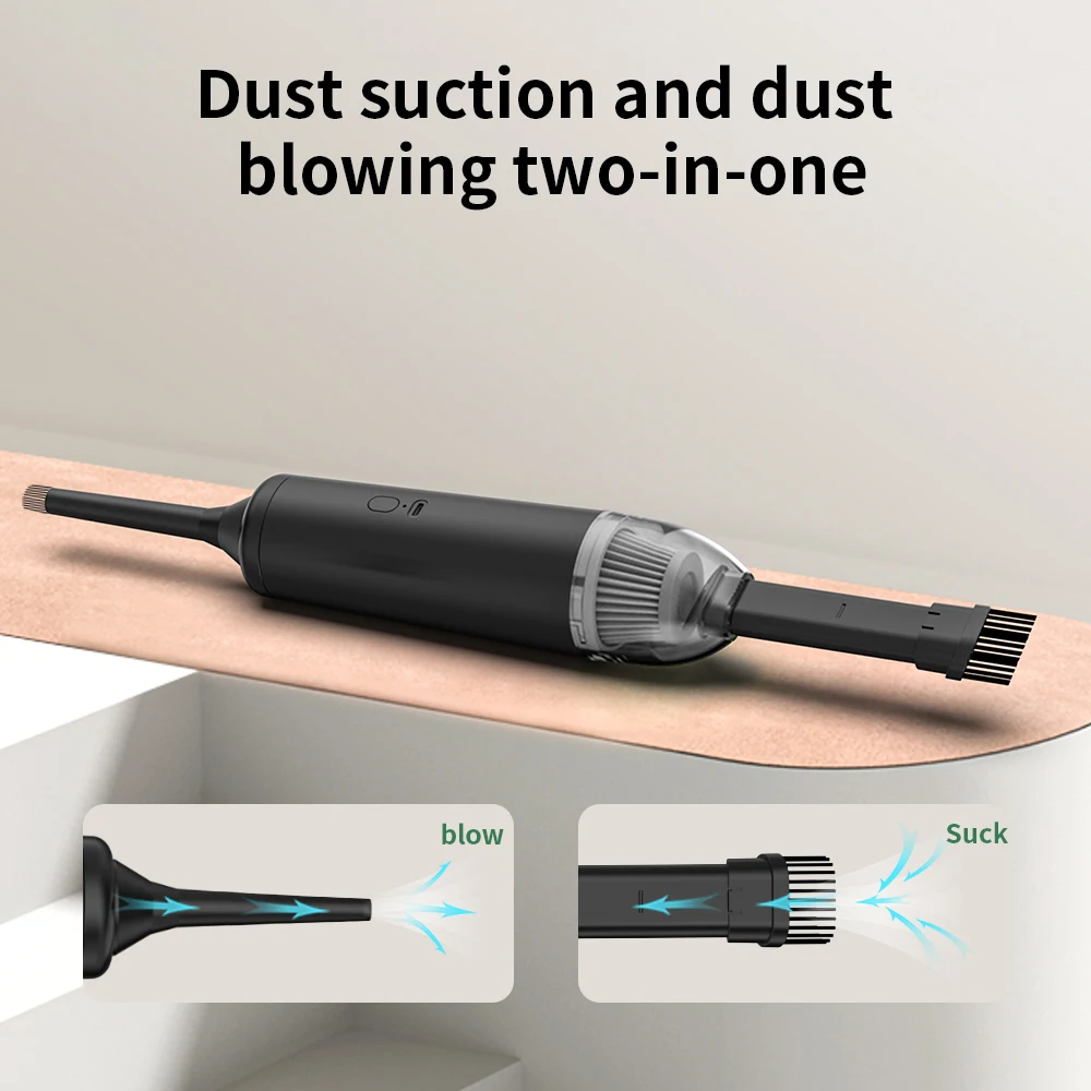 Car Vacuum Cleaner Handheld 4 in 1 Air Duster Keyboard Computer Portable Dust cleaner for cleaning