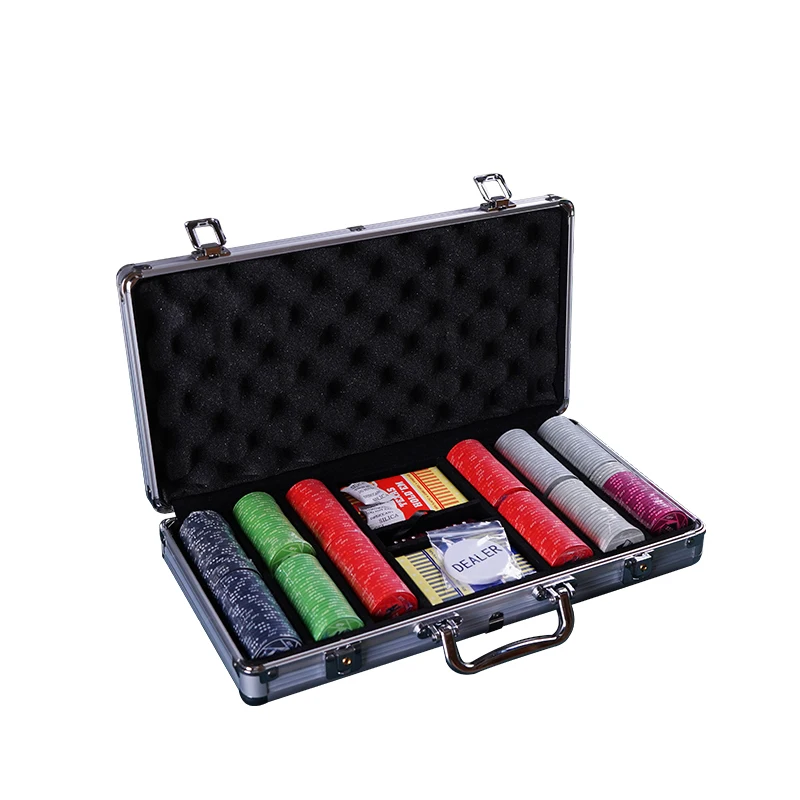 YH Cheap Custom 10g Ceramic Poker Chips 300pcs EPT Chip Sets for Texas