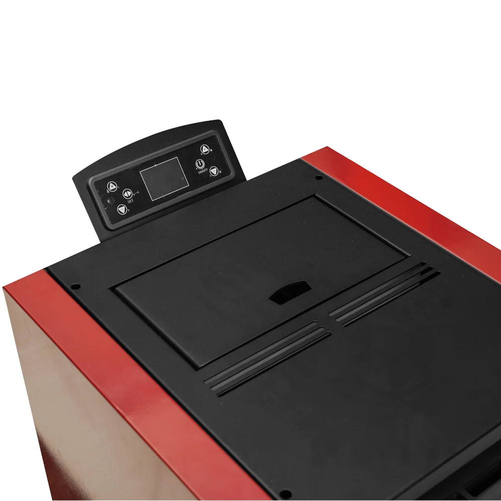 KM0602C CE certification 6.3KW Automatic Feeding Smokeless Electric Small Wood Pellet Stoves Fireplace With Remote Control