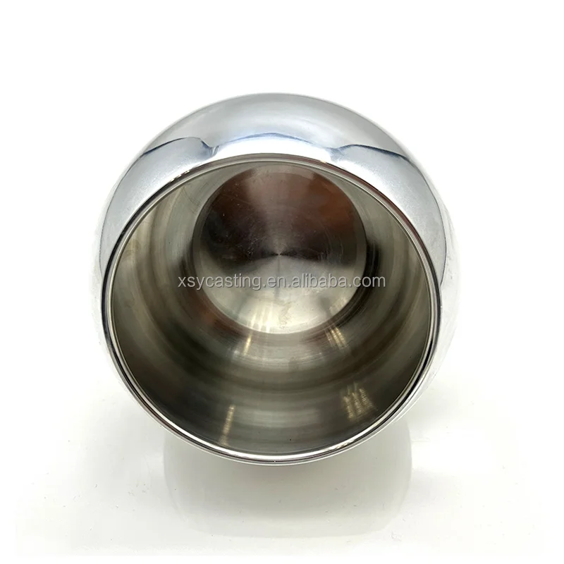 Custom Processing High Precision Perfect Surface Sheet Metal Chromium Material Hollow Balls