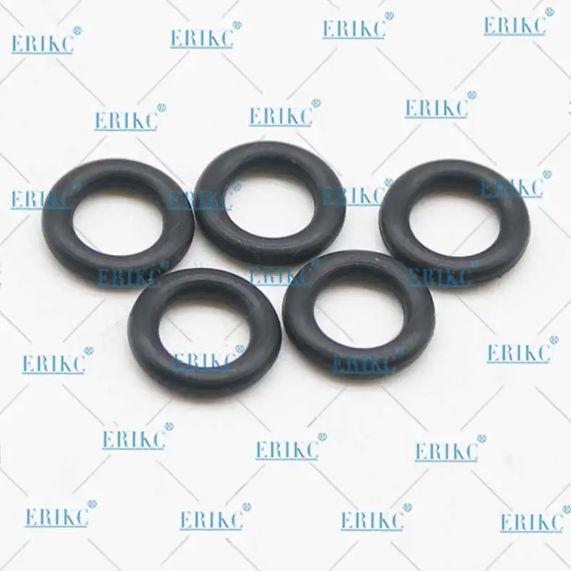 ERIKC 10pcs/bag diesel injector parts o ring oil return pipe connector backflow plastic sealing ring for bosh / denso E1024069