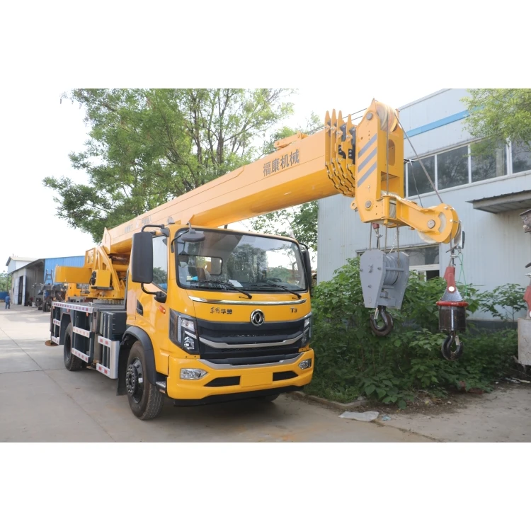 
 Promotion Price KTC12L5 12tonTruck cranes are used outdoors  