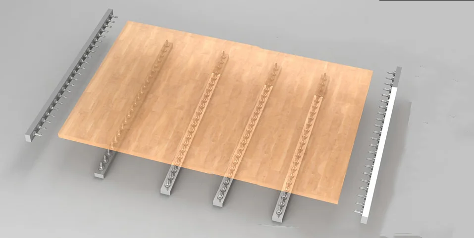 MZ6A Woodworking  Six Row/six-row multi-axis woodworking drilling machine