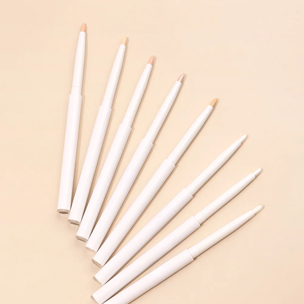New Custom Eye Shadow Pen Portable Highlighter Stick Waterproof Lying Silkworm Pencil For Eyes Makeup