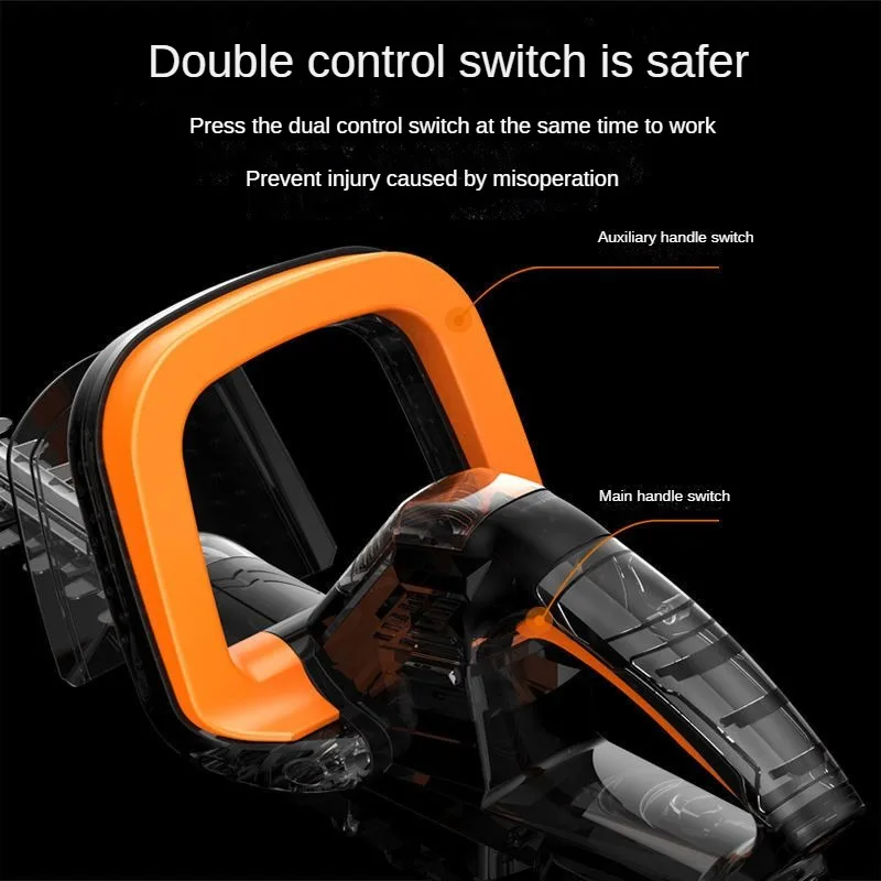Wholesale High Quality Battery Cordless Hedge Trimmer Home Garden Hedge Trimming Tools Electric Portable Hedge Trimmer